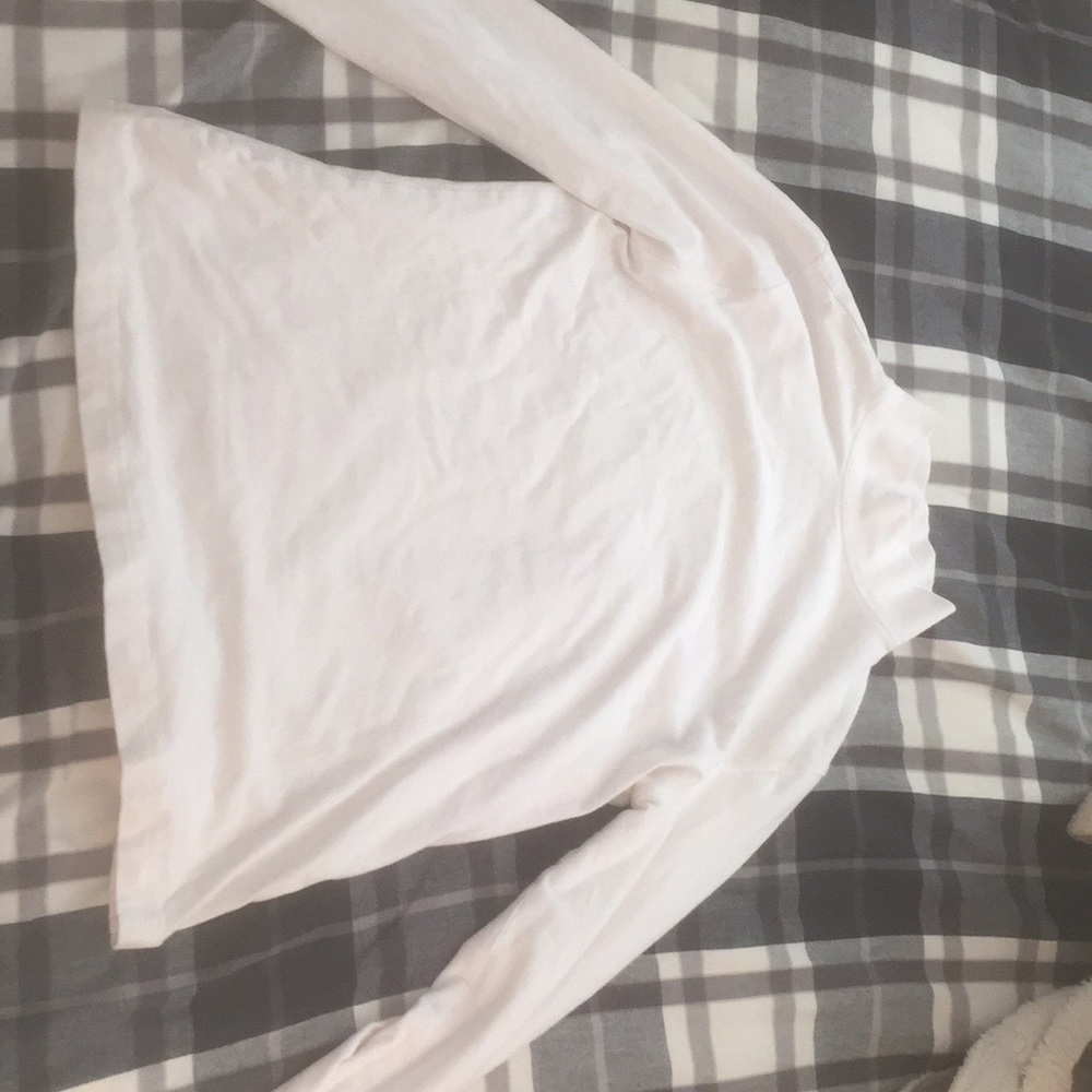 White turtle neck